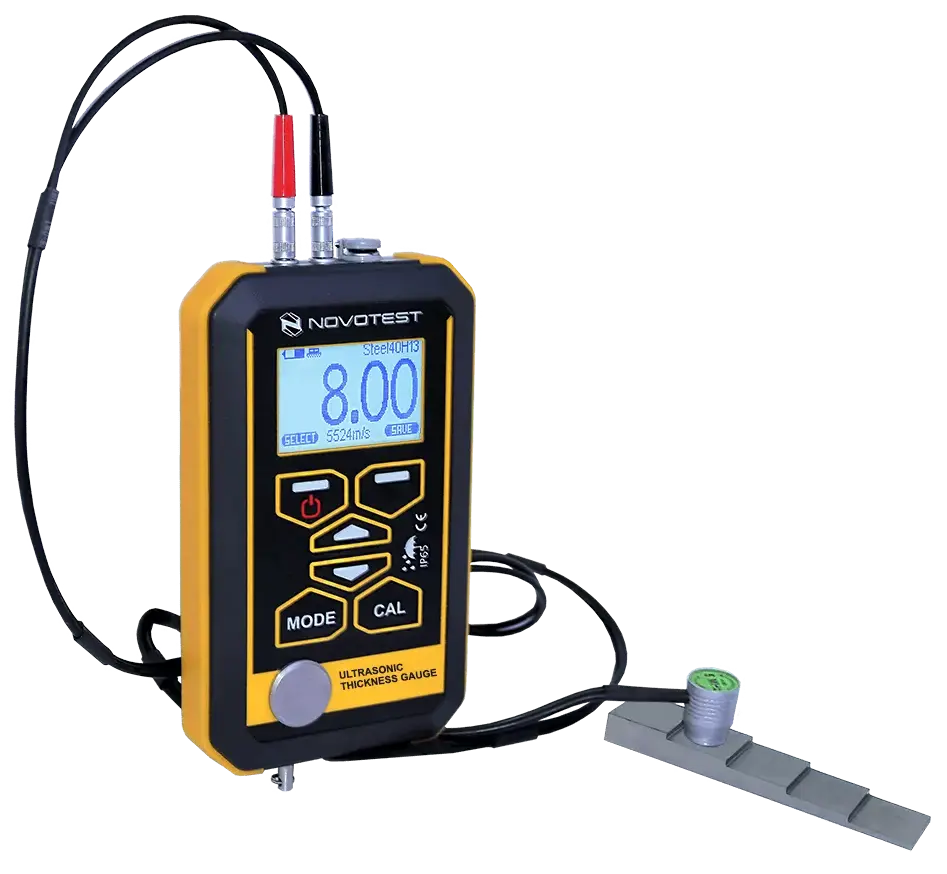 Medidor de espesor ultrasonico UT-1M-IP
